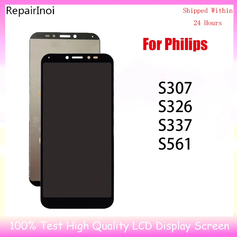 

100% Tested LCD Display For Philips S307 S326 S337 S561 LCD Display Touch Screen Ditigizer Assembly Replacement Part