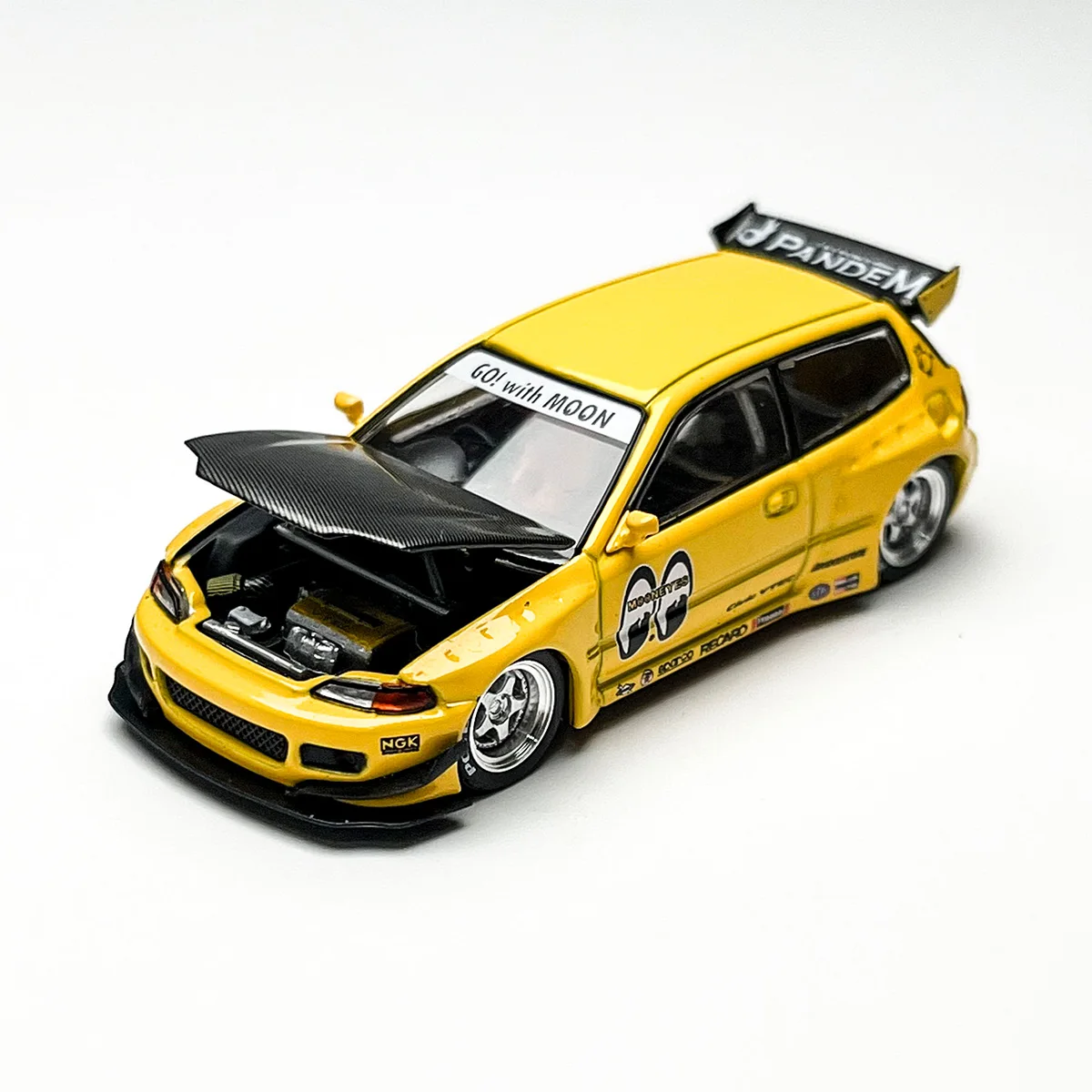 

POPRACE 1:64 Pandem Civic EG6 MK5 Mooneyes Modified alloy car model