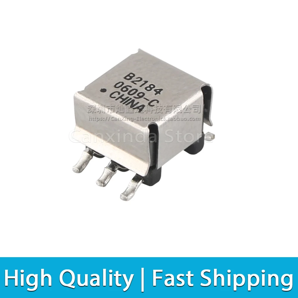 5pcs SMD SMT EE5.0 High Frequency Signal Isolated Pulsing Power Supply Transformer Filter Turns Ratio 1:1 Inductance 100uH B2184