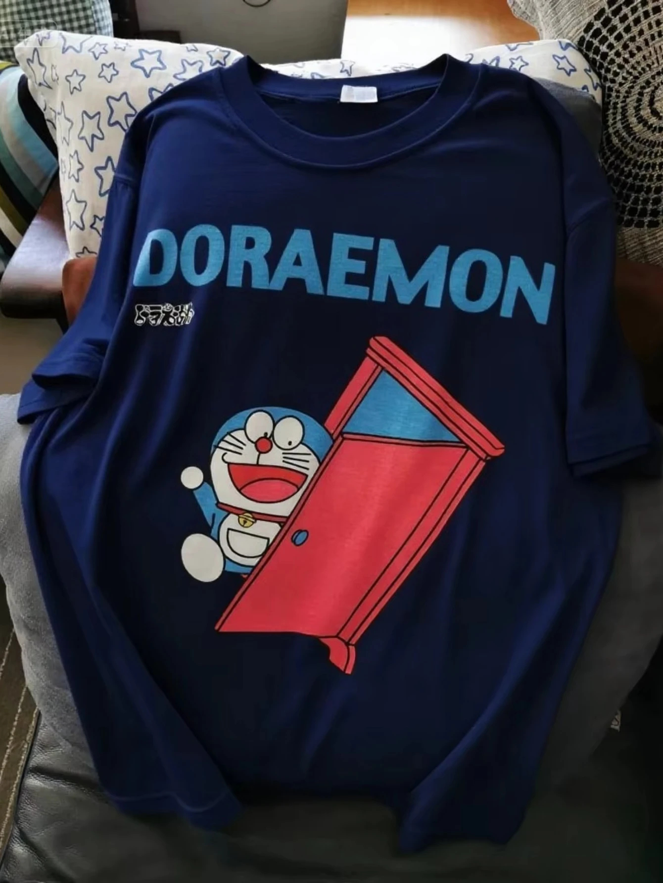 新しいロボット猫ドラえもんグラフィック Tシャツ夏カジュアルファッション綿 100% メンズ Tシャツアウトドアルーズトレンドストリート紳士服