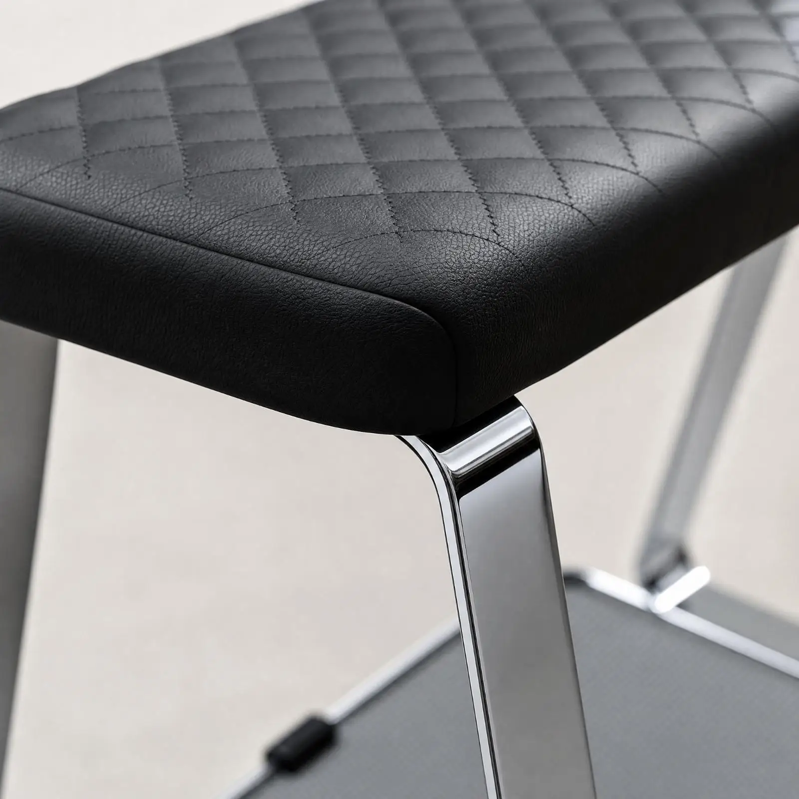 Cushioned Footrest Bench for Pedicure with Tool Holder Portable Spa Salon Stool