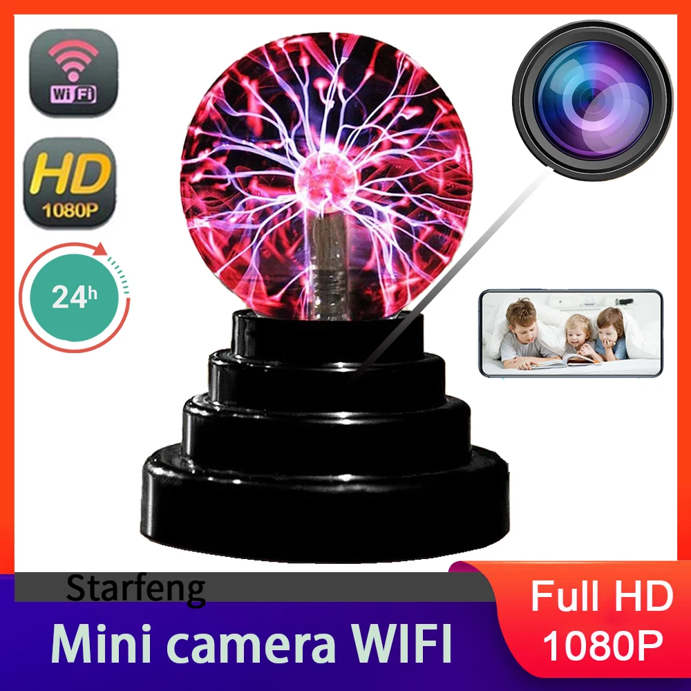 

Mini Camera Lamp Night Light Novelty Kids ornament monitor Gift Magic Lamp Full HD1080P Wireless Wifi View Camcorder HomeVideo