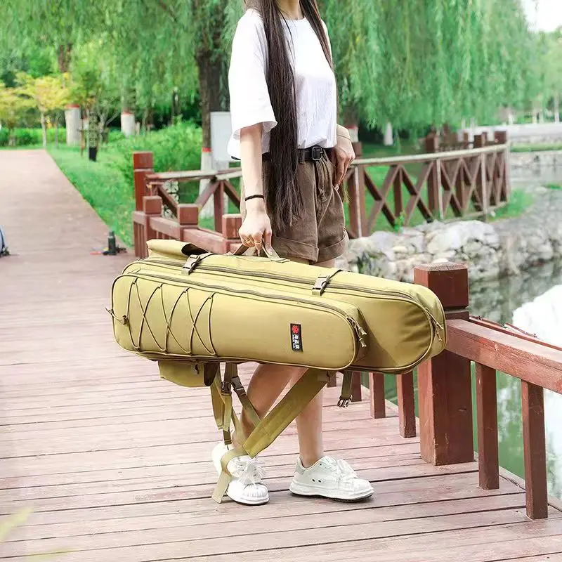 New Fishing Gear Bag, Thickened Fishing Rod Bag, Yuluya Fishing Backpack, Storage Free Diving Fin Bag