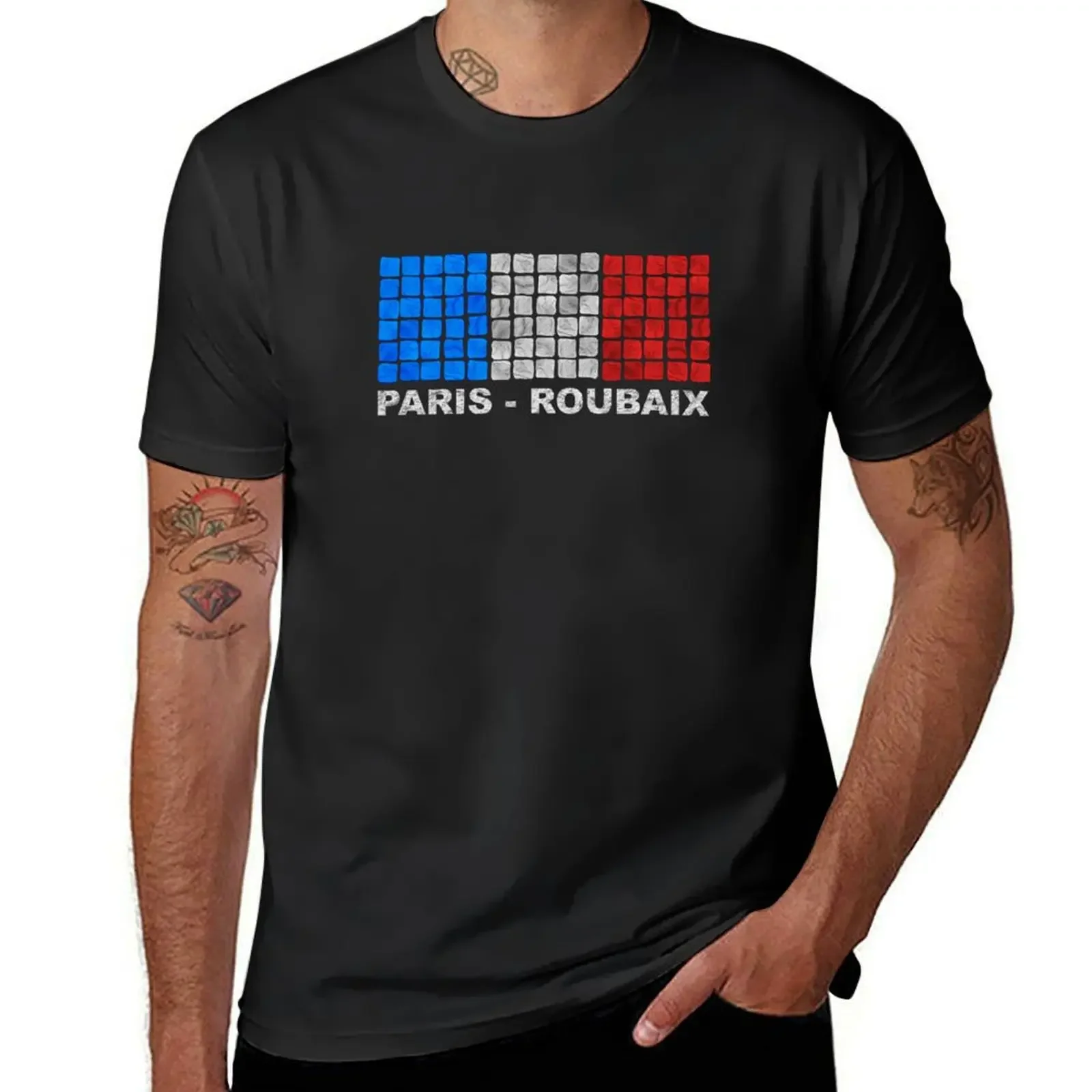 New heavyweight Paris - Roubaix. The Hell of the North T-Shirt boys animal print new edition mens graphic t-shirts big and tall