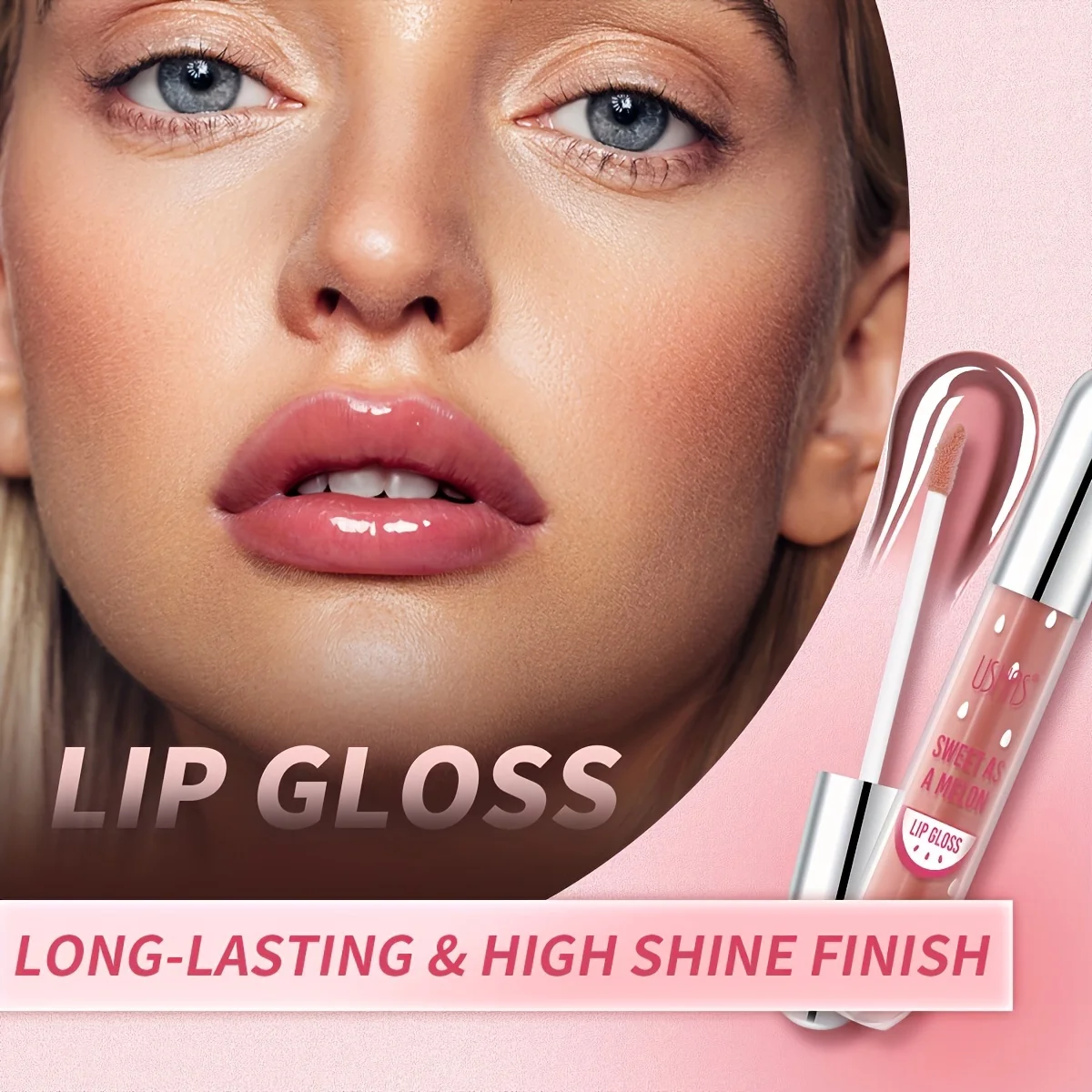 Moisturizing Liquid Lipstick Long-Lasting 12 Color Lip Glaze Lightweight Plumping Lip Gloss Lip Makeup