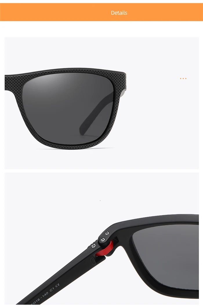 Im freien Sport Fahren Myopie Sonnenbrille Männer Polarisierte Mode Anti-Glare Rezept Sun Gläser Für Männer 0-0,5-0,75 zu-6,0 – Detail 3