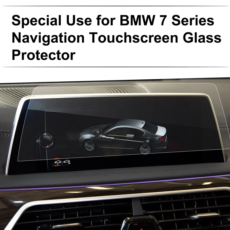 For 2016-2021-BMW 7 Series G11 G12 10.25-Inch Car Navigation Contact Screen Center Display Tempered Glass Protector Film