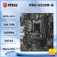 MSI PRO H510M-B Motherboard 1700 INTEL H470 DDR4 64GB Mirco-ATX support i9-10900 i5-10400F i3-10100 i7-10700 i3-10300 cpu