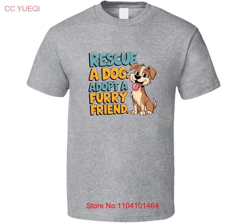 

Pawsitive Change: Rescue A Dog, Adopt A Furry Friend Dog Lovers Gift T Shirt
