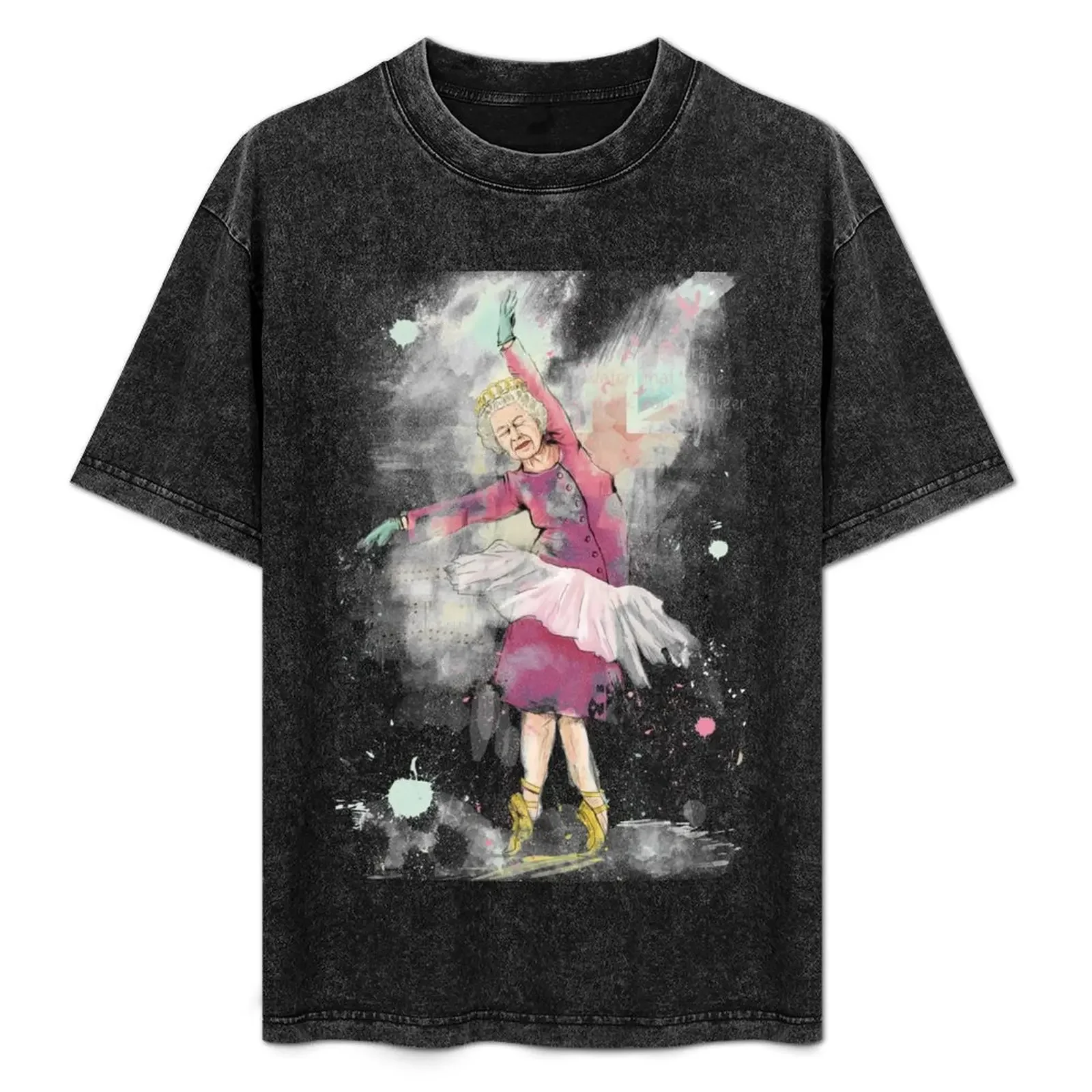 Dancing queen T-Shirt Relaxed Fit Casual Short Sleeve Top