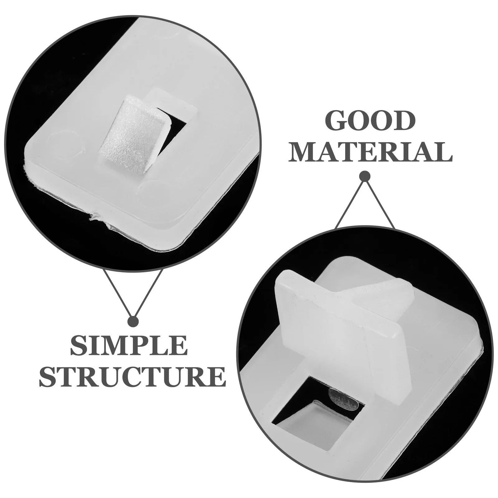 20 clip per schedario, pioli di supporto per mensola con chiusura in plastica, supporti per scaffali per mobili da cucina, scaffali per scaffali