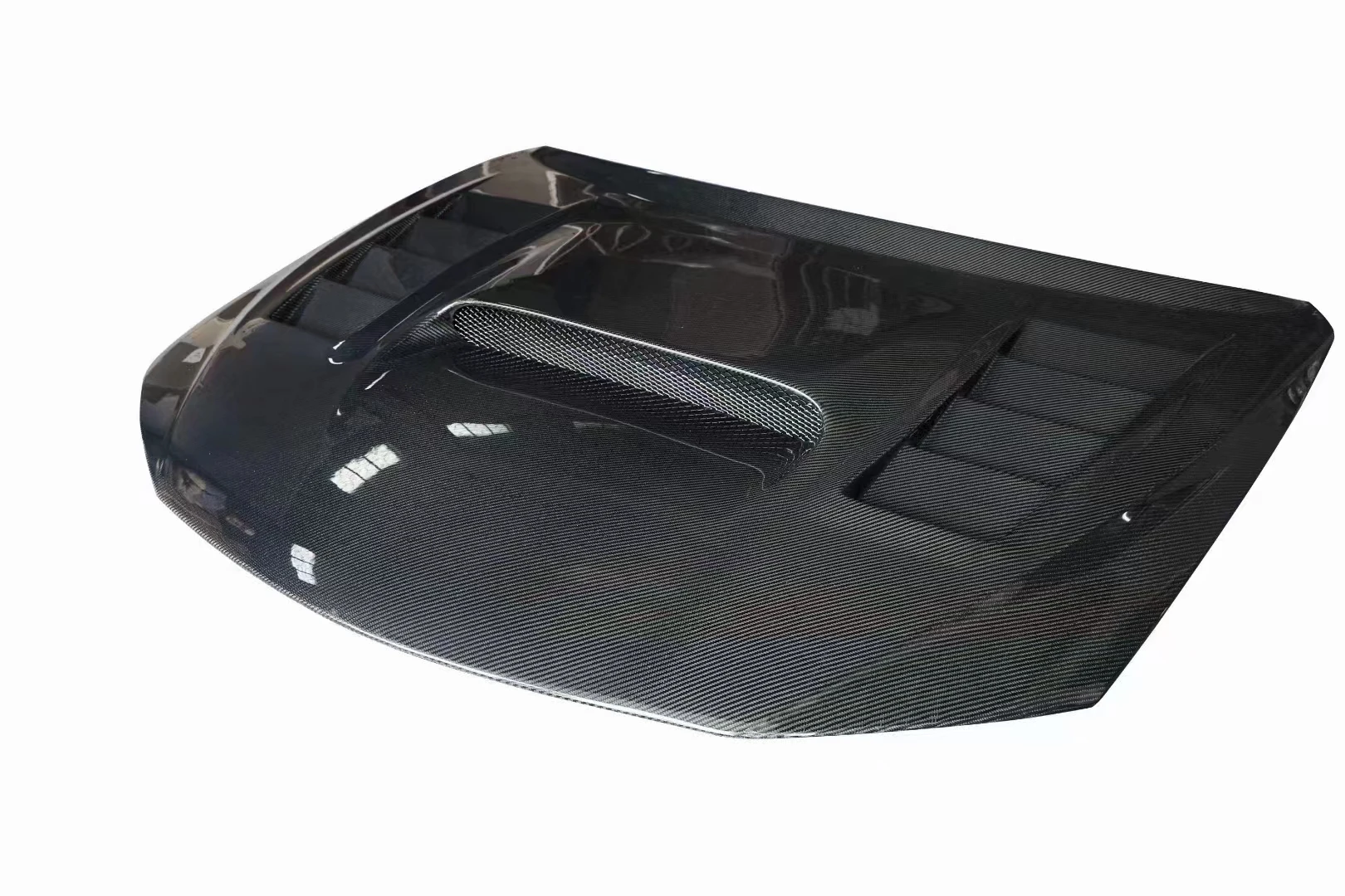 V Style Car Engine Hood for Subaru Impreza WRX Sti Upgraded Subaru WRX Carbon Fiber Hood 2004-2014