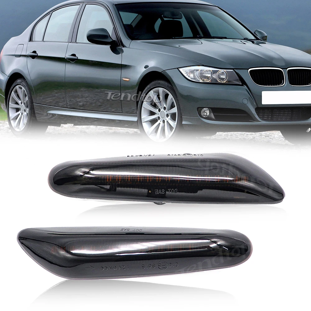 Side Marker Intermittent Mirror Indicator Sequential Light For BMW E90 E91 E92 E93 E60 E87 E82 E61 E46 E87 Dynamic Turn Signal