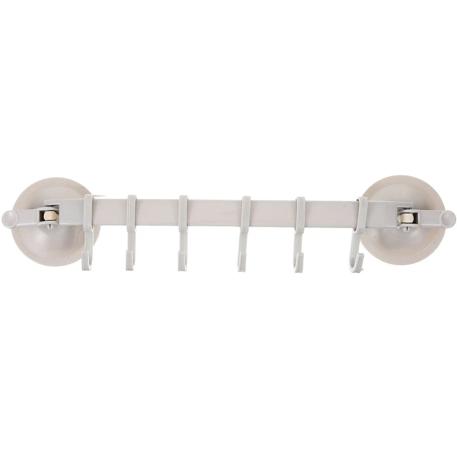 6 Linked Hook Rack Heavy Duty Vacuum Suction Cup Mount for Ceramic Walls Windows Kitchen Shelves Towel Holder No Drill No Marks view 4