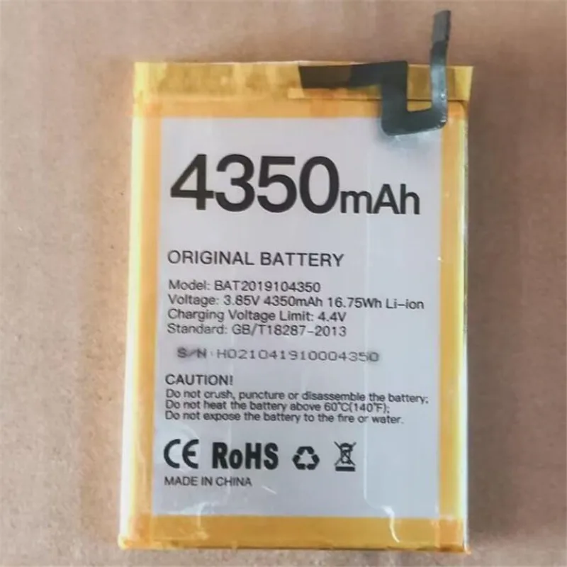 

In Stock new production date for DOOGEE BAT2019104350 battery 4350mAh Long standby time High capacity