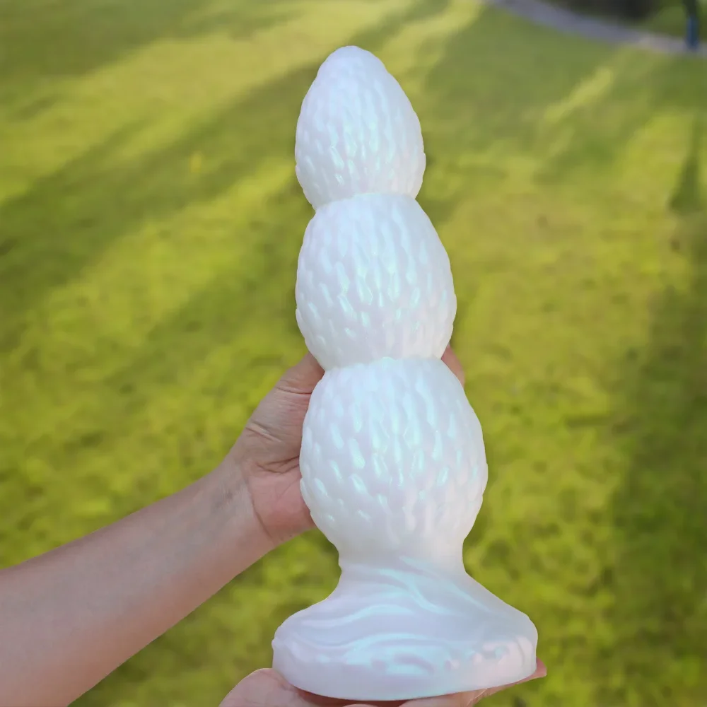 Hilo enorme tapón Anal largo gigante grueso consolador Anal grande tapón Anal dilatador Anal grande entrenamiento ampliar juguetes sexuales Gay para mujeres hombres XL