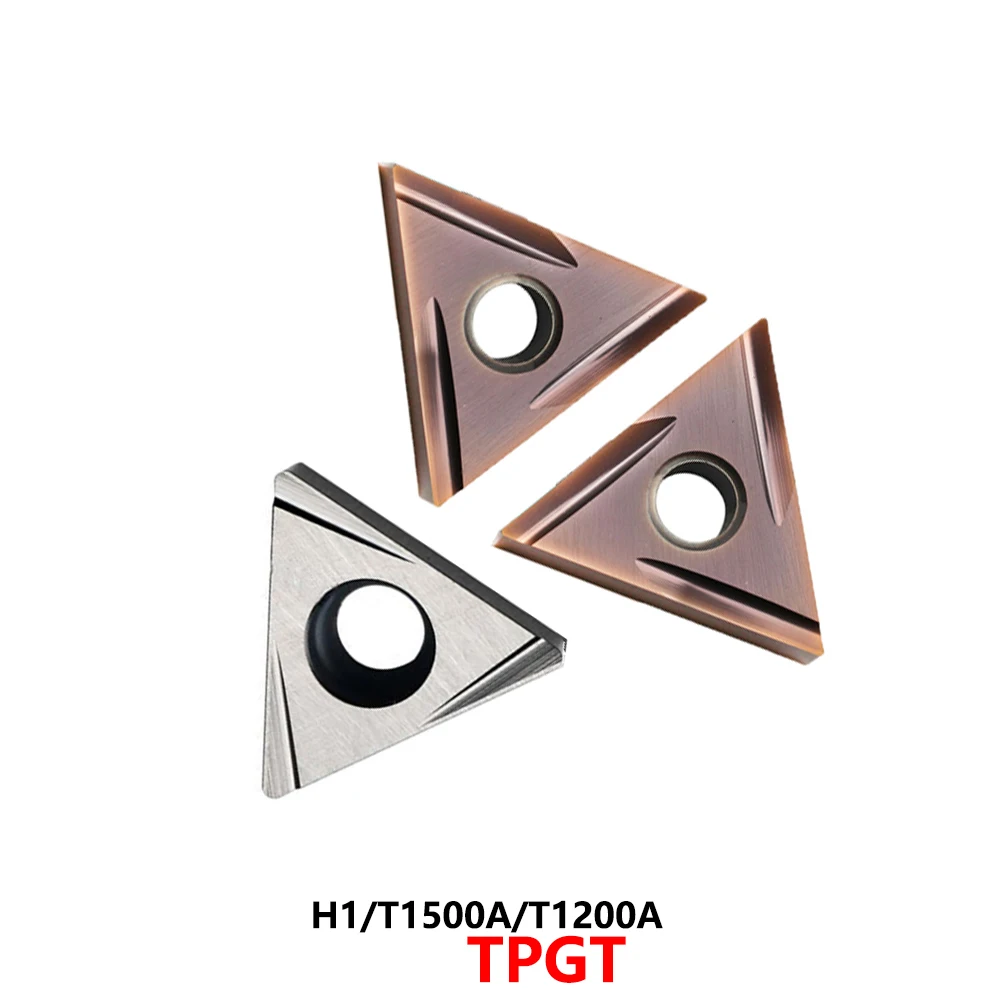 

Original CNC TPGT080202 TPGT080204 TPGT090202L TPGT090204L TPGT110202L TPGT110204L W FX FY T1500A AC520U H1 Carbide Inserts TPGT