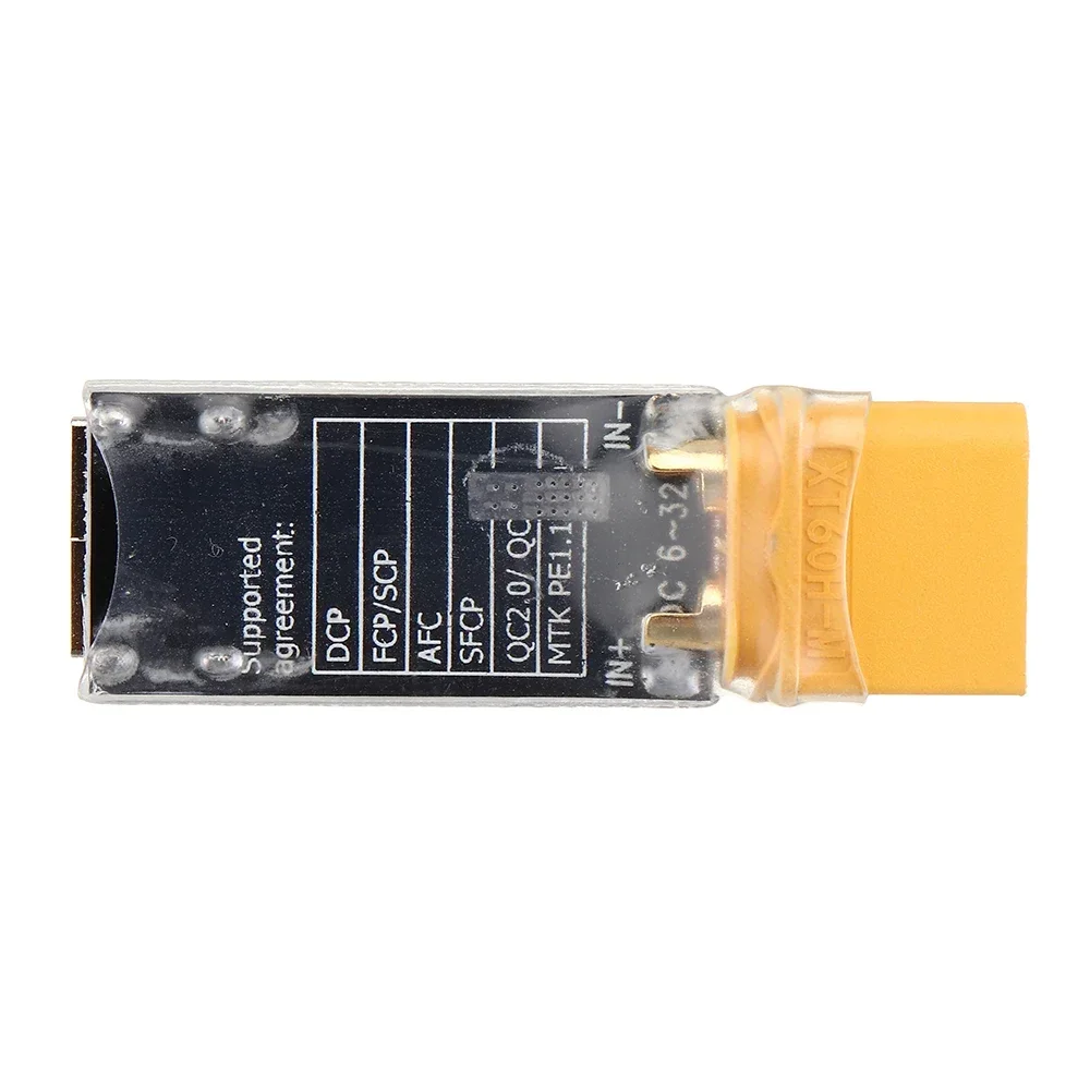 Caricabatteria LIPO 2-6S Convertitore caricabatteria USB a ricarica rapida Spina QC3.0 XT60