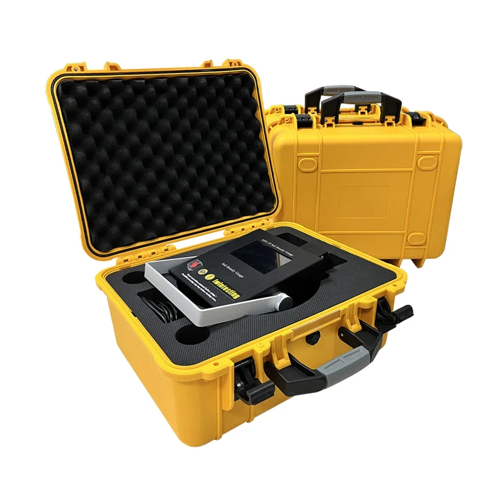 Portable Electronic Density Meter Non Nuclear Electric Soil Density Gauge Lab