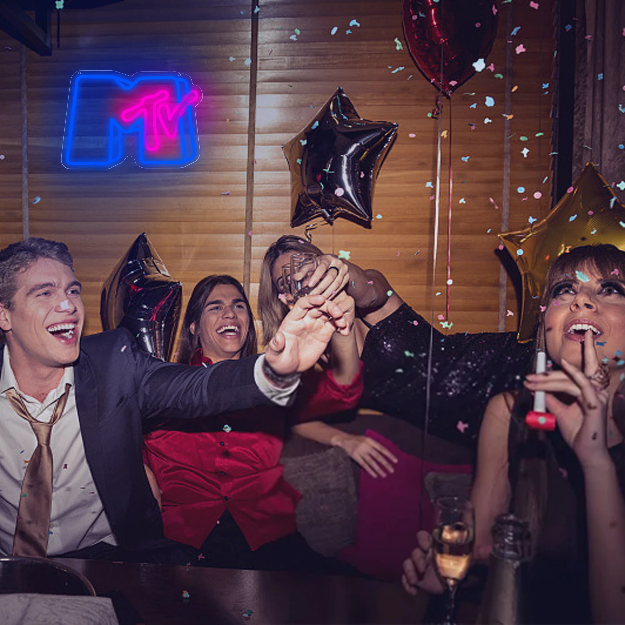 Neonowa Tablica Muzyczna do Dekoracji Ściany Ściemniana Neonowa Tablica Muzyczna do Studia Nagrań Baru Klubu Nocnego Imprezy Koncertu