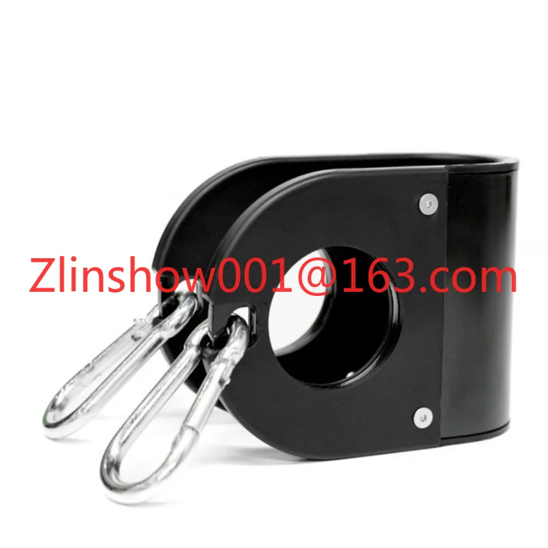 Barbell Adapter Belt Squat T Bar Grip Attachment Barbell Clamp Multi Functional Strength Training for Gym and Home