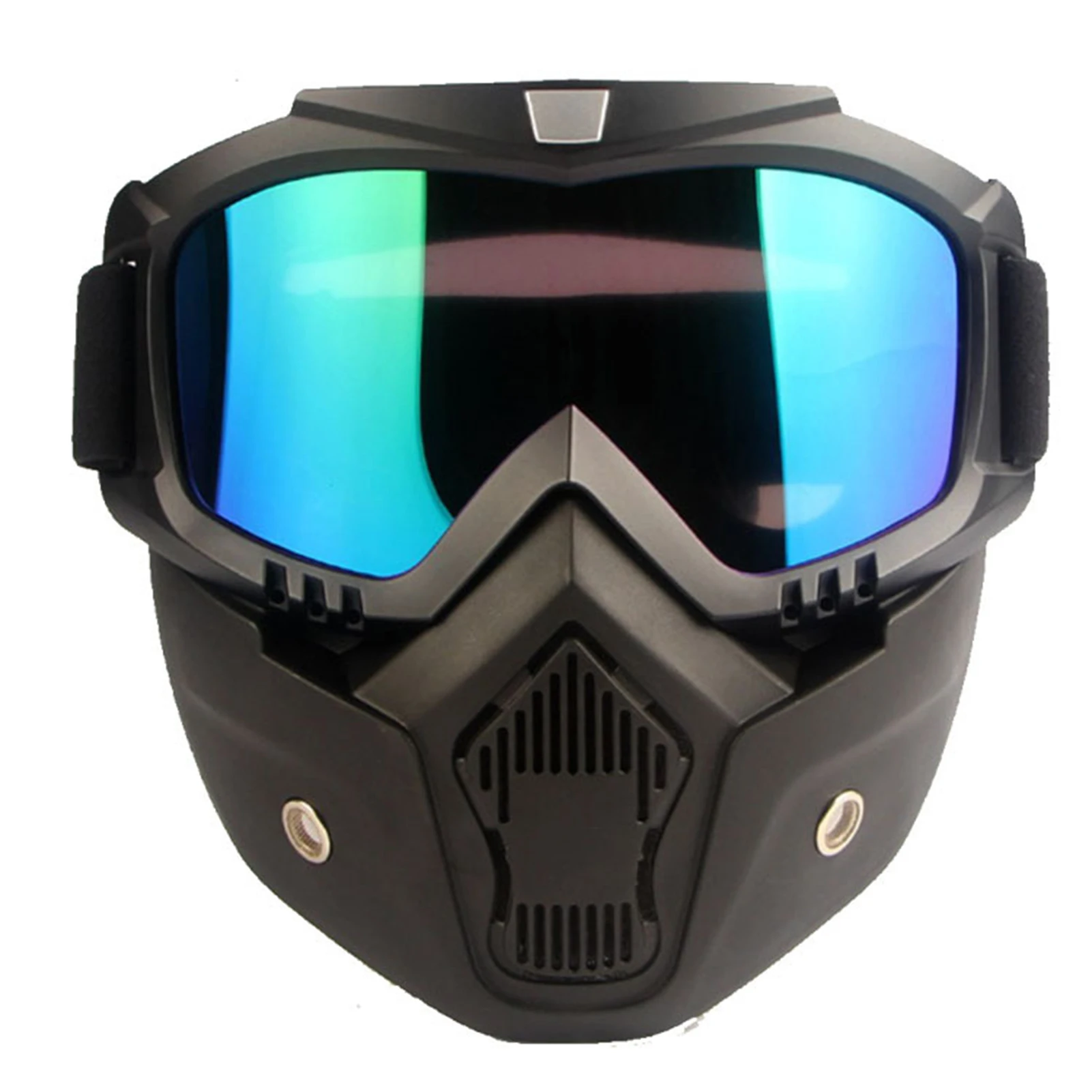 Masques de cyclisme coupe-vent, lunettes de soleil VTT, lunettes d'équitation, lunettes de motocross, protection intégrale du visage, lunettes de casque de ski UV, lunettes pour les affaires