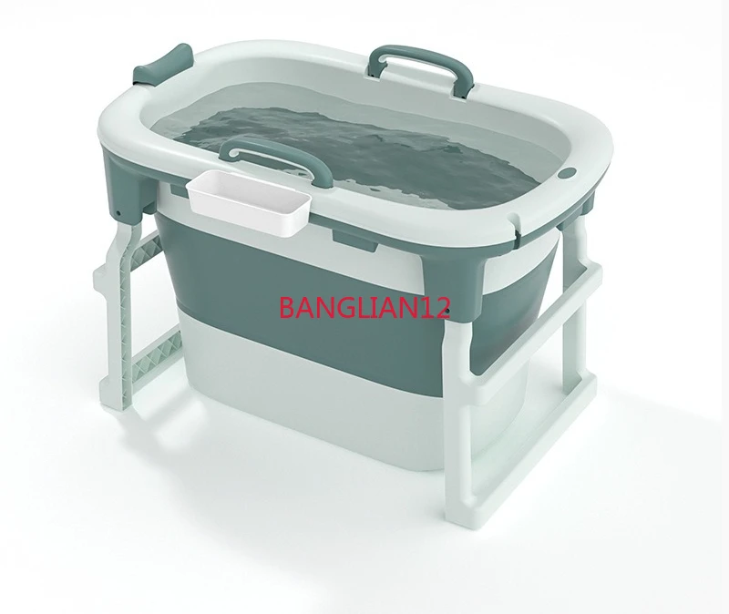 Increase the height of the bath bucket, fold it, and use the bath bucket for free installation.