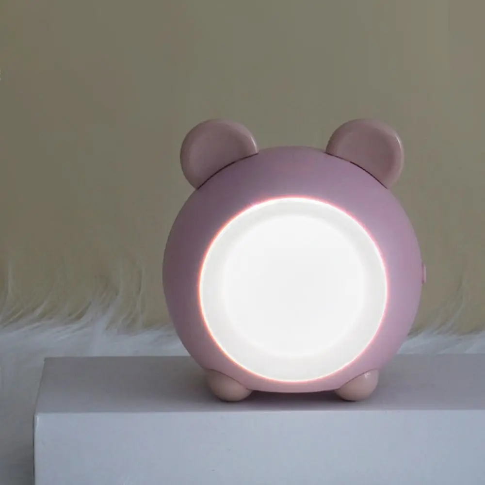 Petite Veilleuse Portable à LED Rechargeable pour Enfant, Lumière de oral et à Gradation Tactile