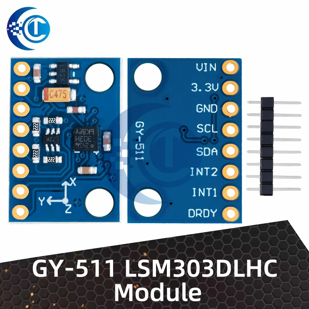 1PCS GY-511 LSM303D…