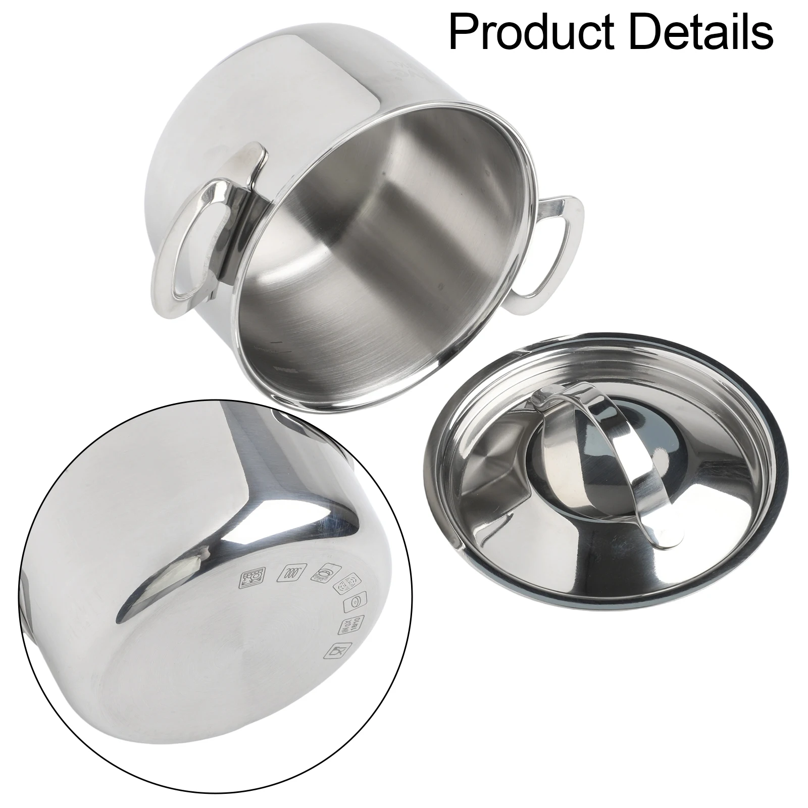 

Gas Cooker Pot Nonstick Cooking Pot Cost-Effective Cooking Curved Design Energy Efficient Design Food-Grade Material