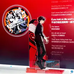 Amamiya Ren Gift Toy Figures Acrylic Stand Anime Model Action Figure Ornament Accessories Models Persona 5 Desktop ornaments