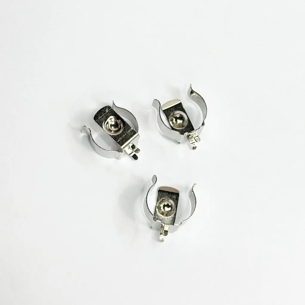 Soporte de Batería Precious Stamping AA, CR2 THM/DIP 14500, 14250, Clip de Contacto para Batería P/N 9207