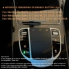 메르세데스 벤츠 W205 W213 G GLC 용 터치 마우스 멀티미디어 버튼 기존 자동차 중앙 제어 손잡이 조이스틱 업그레이드 2