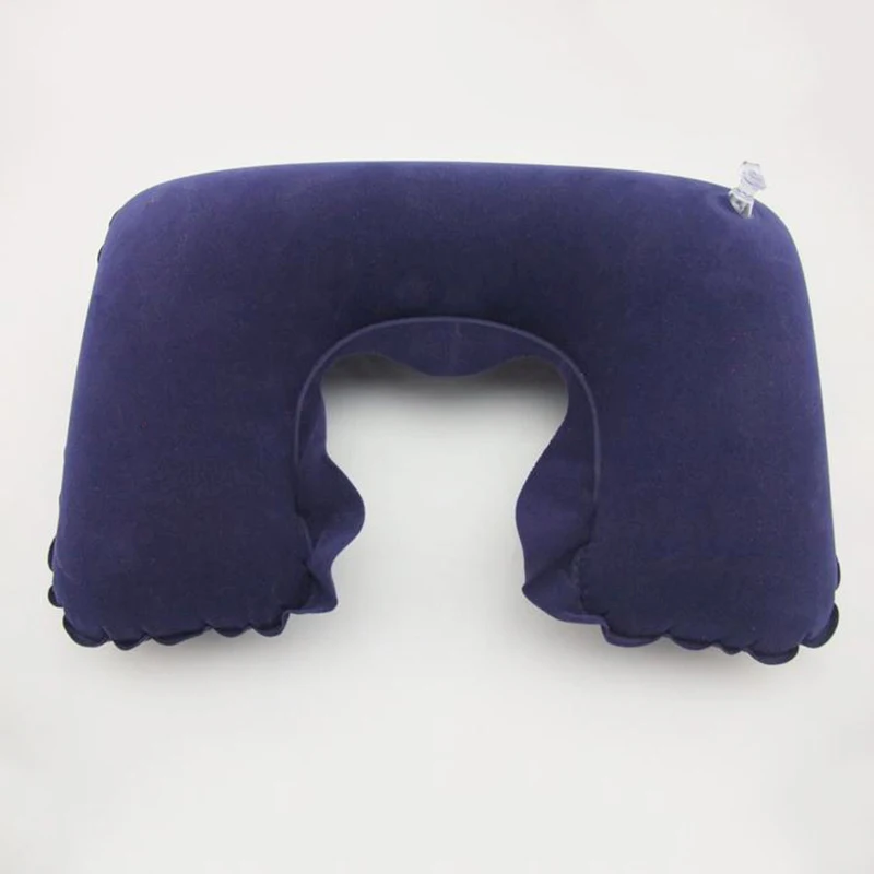 1PCS Inflatable U Shaped Travel Pillow For Airplane Car Neck Pillows Soft Support Headrest Cushion Flight Travel Accessories