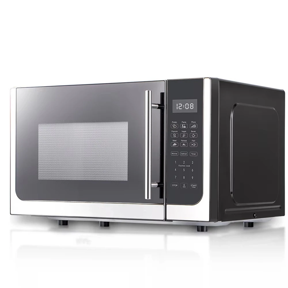 RAF 850W Microwave Oven 25L Capacity Easy to Clean Smart Thaw Kitchen Appliance with Digital Panel
