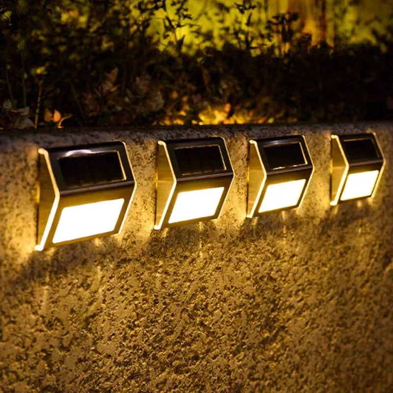 Solar Lamp Outdoor LED Lights IP65 Waterproof Wall Lamp for Garden Balcony Yard Street Patio Decor Lighting  Clearance