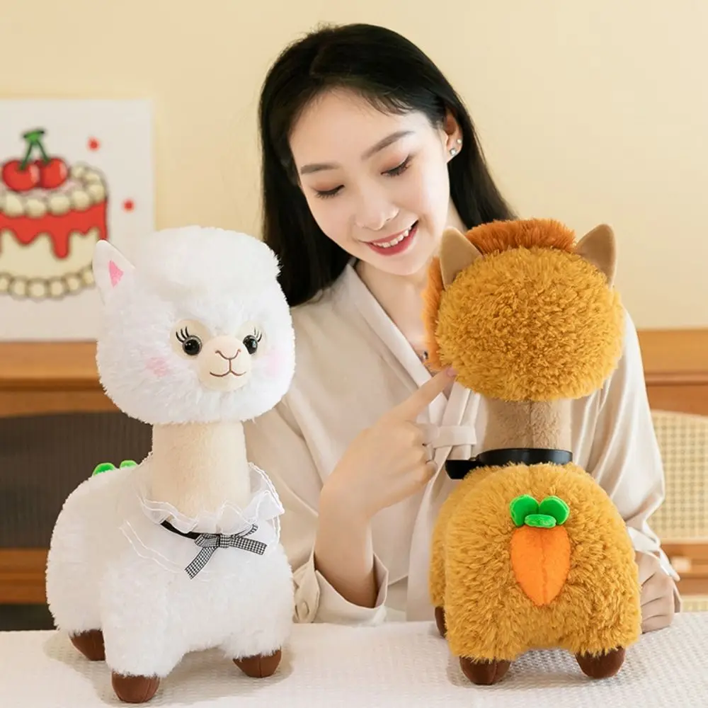 

Animals Alpaca PP Cotton Little Lamb Fluffy Collection Alpaca Soft Ins Animals Stuffed Children