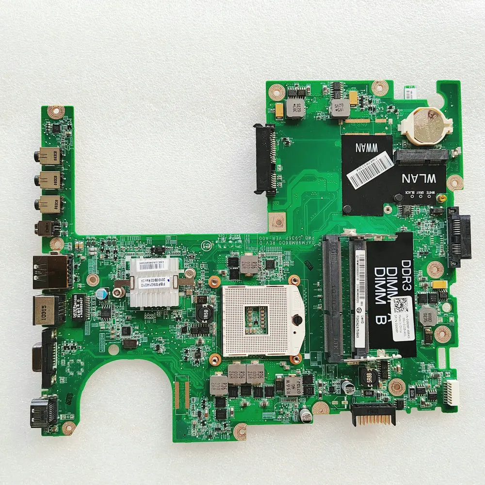 

For Dell Studio 1558 1557 Laptop Motherboard DAFM9BMB6D0 CN-0G936P 0G936P DDR3 HM57 tested