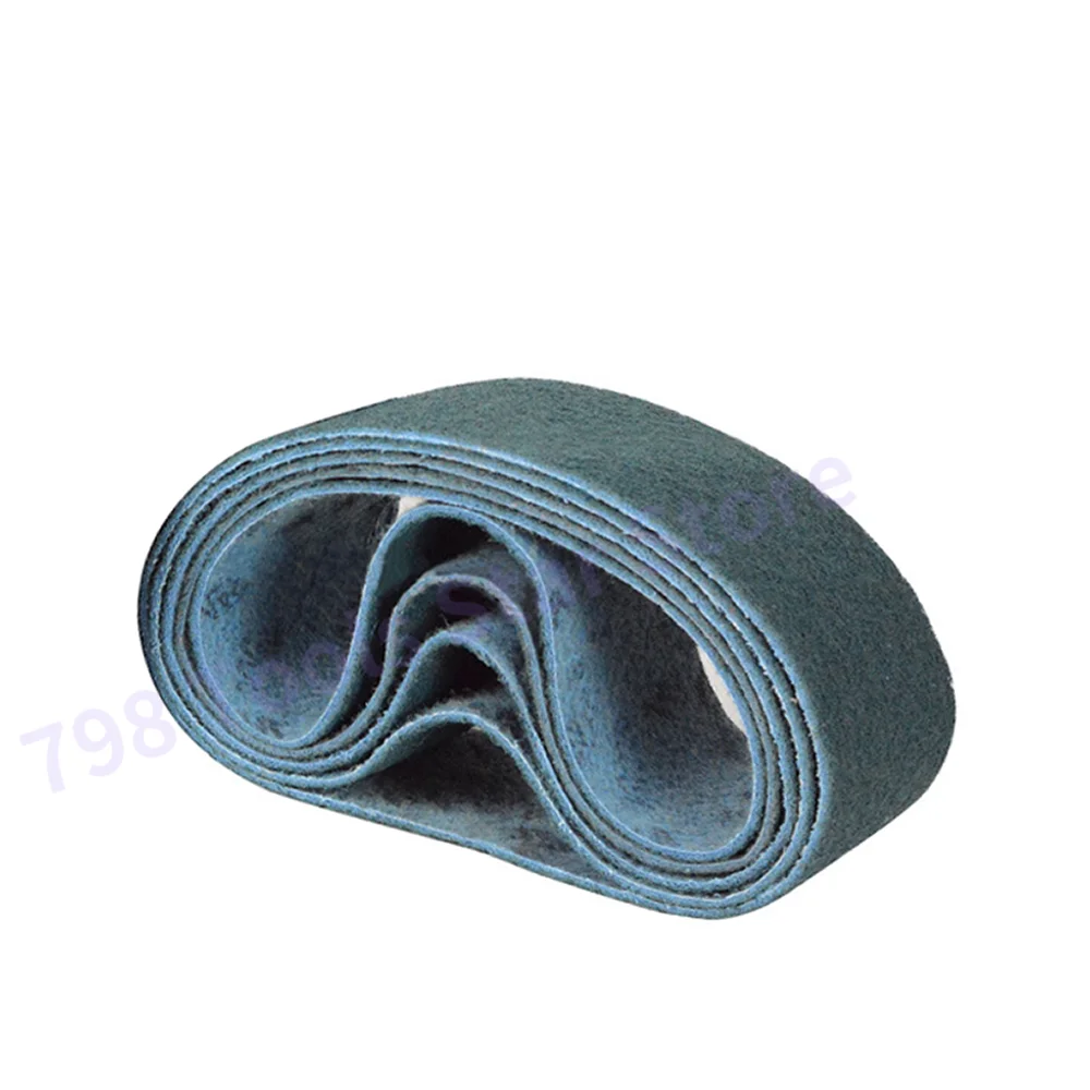 

1PC 610*100mm Non-woven Nylon Abrasive Sanding Belts, Non Woven Surface Conditioning Sanding Belts for Pipe and Curved Surfaces