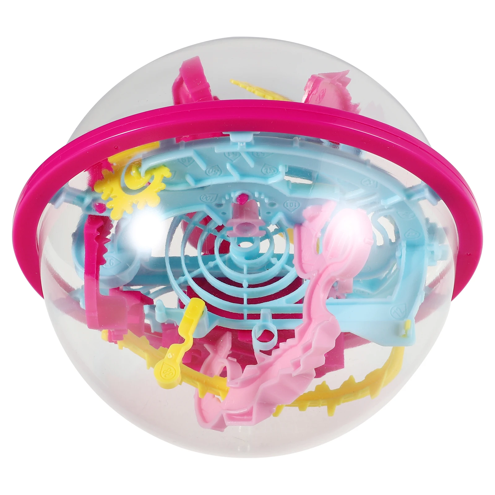 

Maze Ball 3D Creative Design Portable Puzzle Game For Kids Adults Cognitive Learning Sensory Challenge Interactive Sphere Puzzle