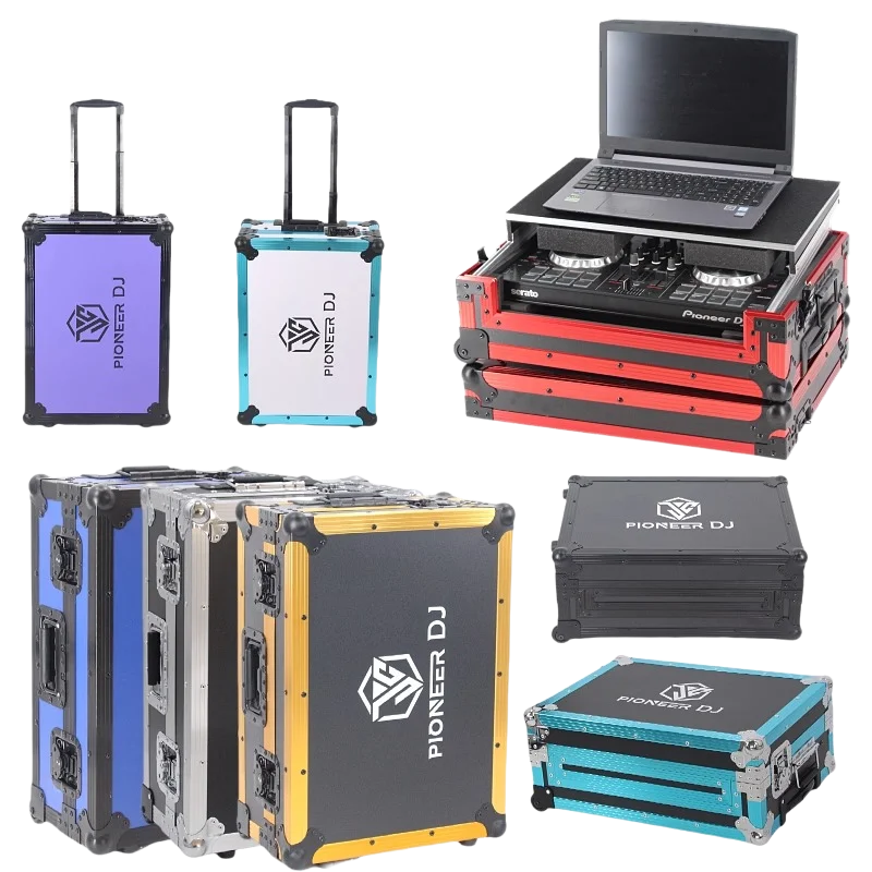 Flight Case for Pioneer DDJ400 800 1000 SX REV5 FLX10 XDJRX3 RR XZ Disc Player DJ Protective Storage Shockproof Box