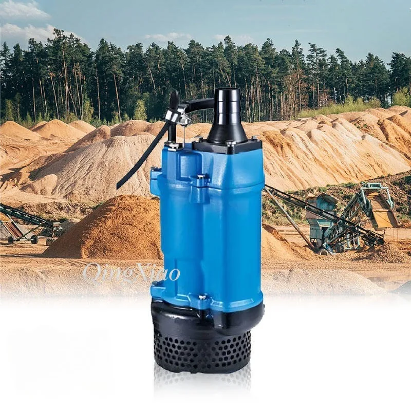 Submersible Sewage Pump Farm Drainage Irrigation Industrial Sludge Treatment Wastewater Transfer Sewage Discharge Project Site