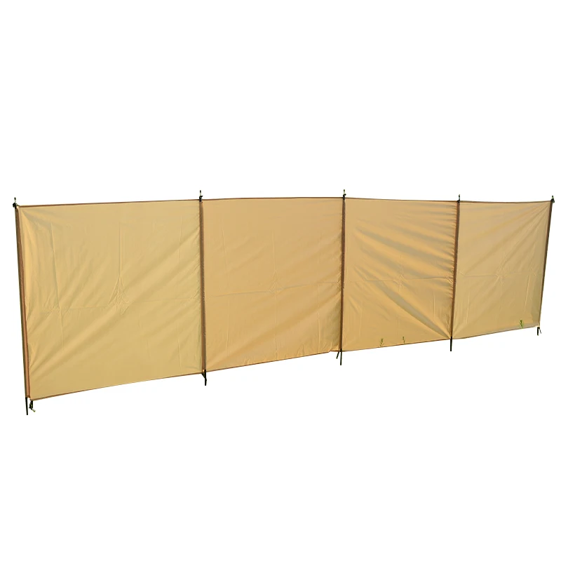 

Optional Outdoor Fencing Mesh Sun Shade Uv Protection Weather Resistant 6-8 Person Privacy Screen Camping Wind Screen