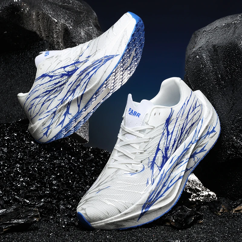 Lovers light running shoes four seasons soft sole non-slip comfort outdoor casual sneakers men women's breathable sports shoes