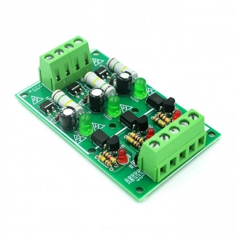 1 3 8 Bit AC 220V Optocoupler Isolation Module Voltage Detect Board Adaptive 3-5V For PLC Isolamento Fotoaccoppiatore Module New
