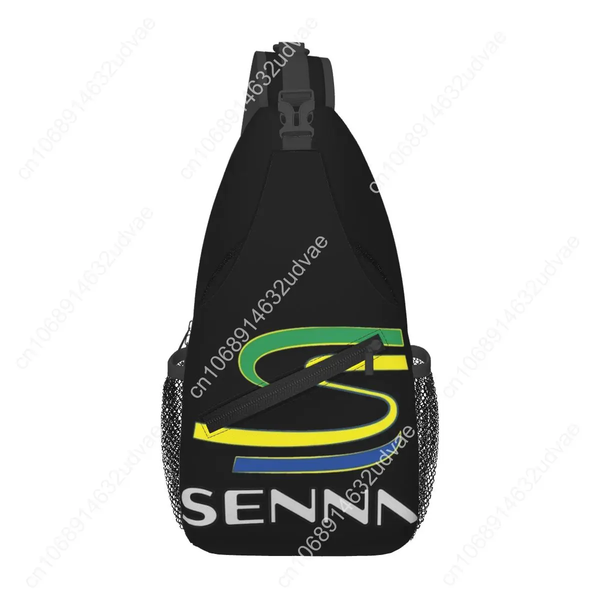 Ayrton Senna Brazil Logo Belt Bag Accessories Fashion For Woman Chest Bag