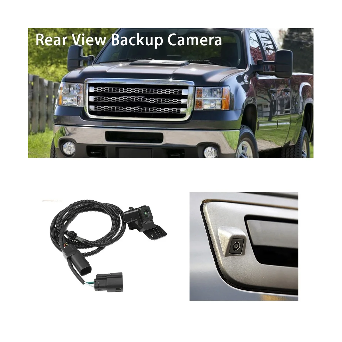 Car Reverse Rear View Camera 23146157 for Silverado GMC Sierra 1500 2500 3500 2008-2014 Park Assist Camera 20837341