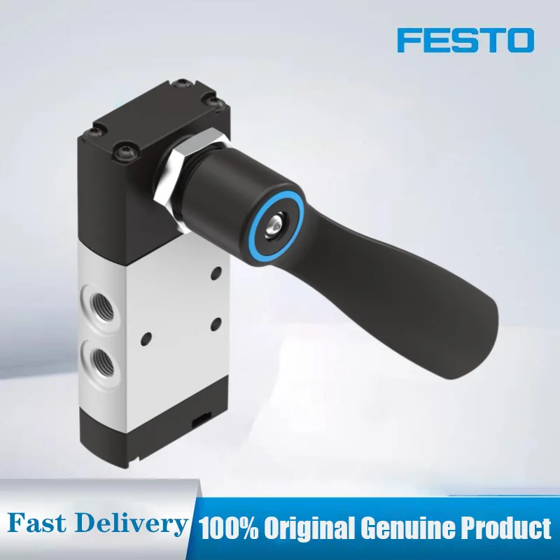FESTO Solenoid valve VHEF-HS-B52-G18/G14 series Genuine 5/2-way double solenoid VHEF high-performance solenoid valve widely used