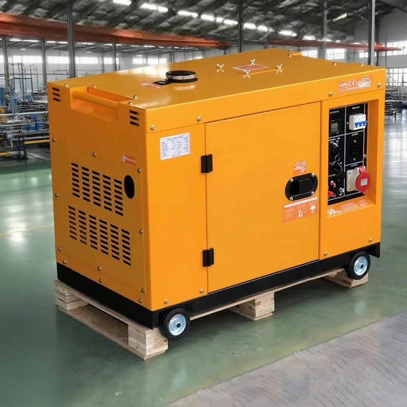 

Ready-to-use Add to Diesla Quiet Lightweight Generator Emergency Power Supply Suitable for Household Electricity Genset
