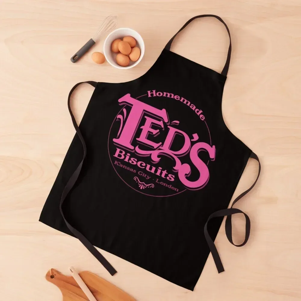 

Ted's Biscuits TShirt Apron Kitchen For Man for home useful pieces Kitchen Special Accessories Apron